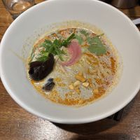 Vegan ramen  at Noodle Factory Life in Oita
