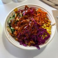 Custom bowl  at BIBIBOP in Cary