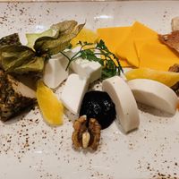 Cheese plate  at Das Alois in Tux