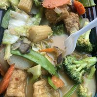 Veggie curry (was a little watery)   at Von Thai in Eastpointe