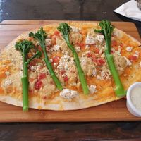 Vegan Pizza 💚 at La Plaza in Malaga