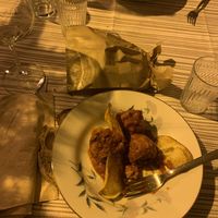 polpette e scacio e pepe  at Prato di Sopra in Grottaferrata