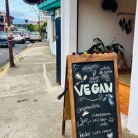 Next to Huacamole Vegan Restaurant  at PURALMA Vegan Bakery in San Jose