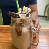 Oreo milkshake  at PURALMA Vegan Bakery in San Jose