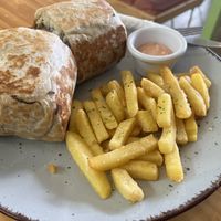 Burrito  at PURALMA Vegan Bakery in San Jose