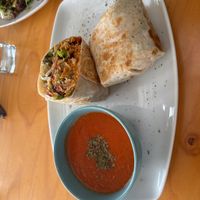 Burrito  at PURALMA Vegan Bakery in San Jose