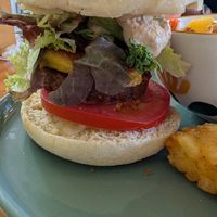 "egg" muffin at PURALMA Vegan Bakery in San Jose