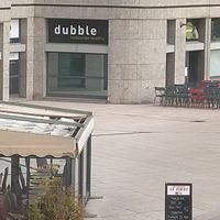 Right next to the société générale at Dubble Restaurant Healthy in Nice