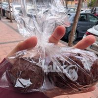 Cookies vegana at La Colegiala in Murcia
