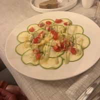 Avocado carpaccio   at La Pioda in Livigno
