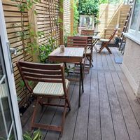 New outside decking at FILTR by Coromandel Coast in Sanderstead