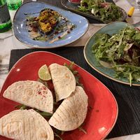 Tacos, salads and falafel...  at Soul Kitchen in Dubrovnik