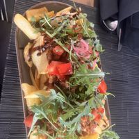 loaded fries  at Soul Kitchen in Dubrovnik