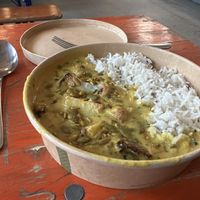 Coconut kadhi  at Parveen's in Glasgow