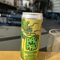 Kombucha yuzu e rosmarino  at Long Song Books & Café in Milan