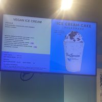 Vegan flavours   at Van Leeuwen Ice Cream - Upper East Side in New York City
