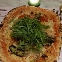 Vegan ortolana pizza at Pizza Beppe in Eindhoven