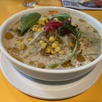 Ume chanpon, one of their seasonal items  at Kick Back Cafe in Tokyo