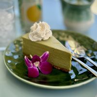Matcha Cheesecake  at Niku Nashi Sushi in Los Angeles