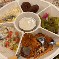 assorted appetizers at Tasty Zaytoon in Exton