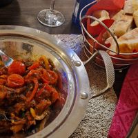 Vegetable stew with bread at Batumi in Oberhonnefeld-gierend