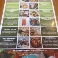 Menu 2 at Falafels in Bloomington