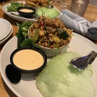 Tofu lettuce wraps   at Moxies in Fort Lauderdale