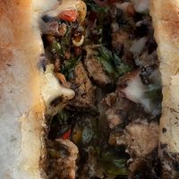 The Jerk chicken wrap at 2 Phat Vegans in New Orleans