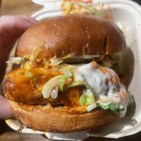 buffalo chickn special   at 2 Phat Vegans in New Orleans