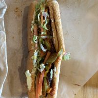 po boi  at 2 Phat Vegans in New Orleans