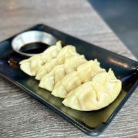 Yasai Gyoza, plant based gyoza  at Kotsu Ramen & Gyoza in Redondo Beach
