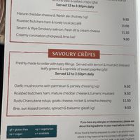   at The Cosy Cafe in Hay-on-wye