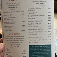   at The Cosy Cafe in Hay-on-wye