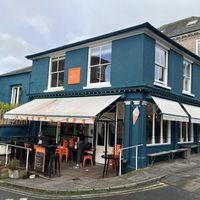   at The Cosy Cafe in Hay-on-wye