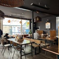   at The Cosy Cafe in Hay-on-wye