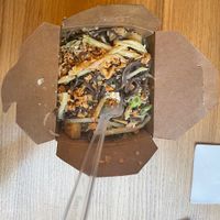 Noodles with tofu  at Wokin - Jindrisska in Prague