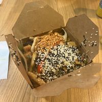 Udon with tofu and wokin sauce   at Wokin - Jindrisska in Prague