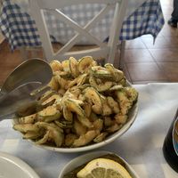 Zucchini Pommes   at Piato  in Idra