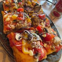 Square pizza at Totale Pizzeria - Saldanha in Lisbon