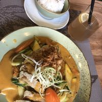 Curry  at Vinavegana in Vienna