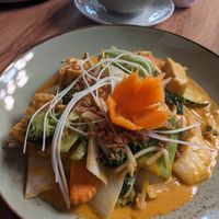 Curry mit Tofu at Vinavegana in Vienna
