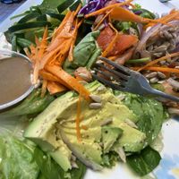 Salad close up  at Try it Raw in Birmingham