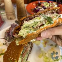 Beet Burger at Try it Raw in Birmingham