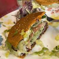 Beet Burger at Try it Raw in Birmingham