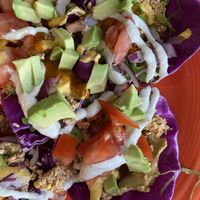 Nachos at Try it Raw in Birmingham