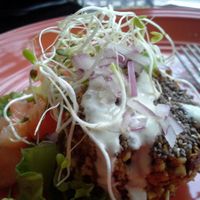 Earth burger   at Try it Raw in Birmingham