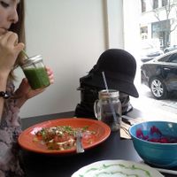 Beet soup was so good and I don’t even like beets. Everything tasted great.   at Try it Raw in Birmingham