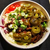 Bowl composé personnellement avec du tofu grillé at Surfside Poké - Liège Cathédrale in Liege