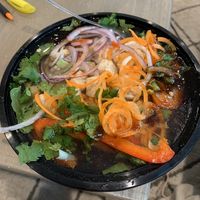 Vegan pho at Bamboozle Cafe in Tampa