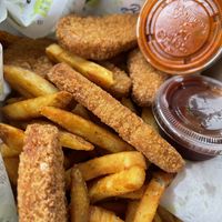 FA SHO CHKN TENDERS were yummy   at Bougie Bites in Overland